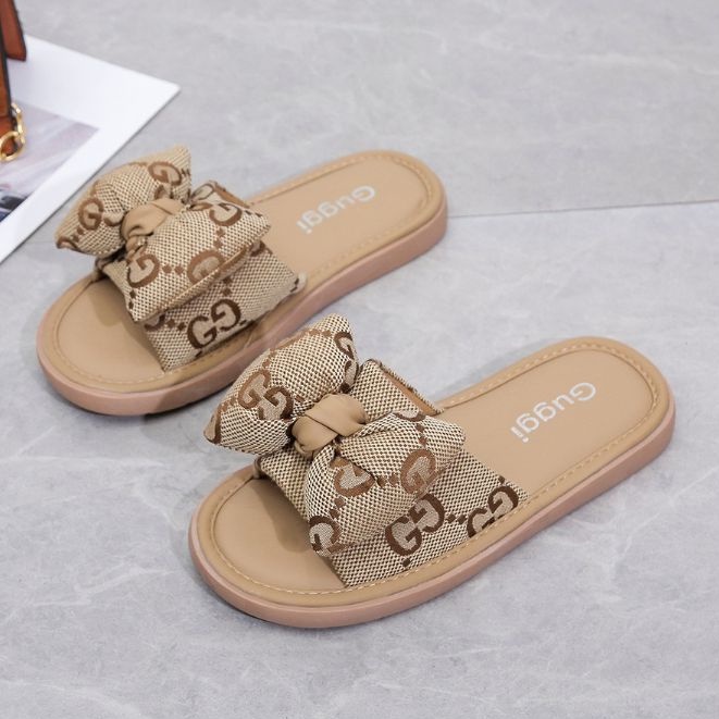 Sandal Flat Wanita Import 0113330 Sandal Guggi Pita