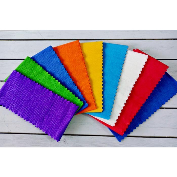 

[ PER PACK ] KERTAS KREP POTONG CRAFT CREPE