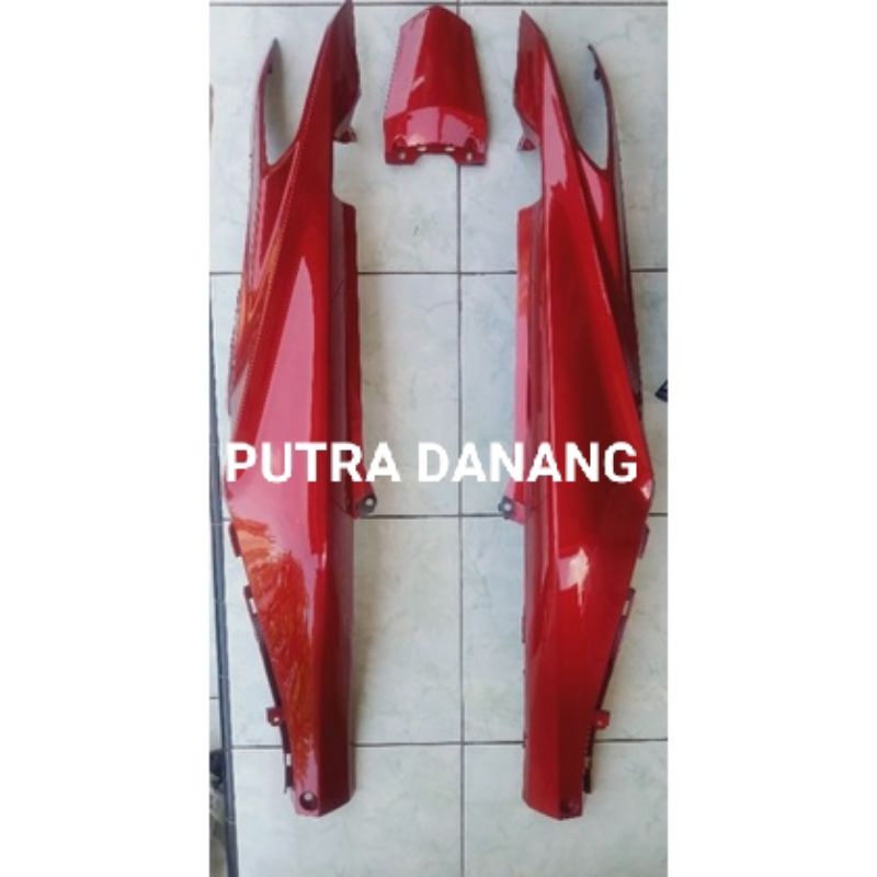 Cover Body Belakang Jupiter Z 2010 Robot Bodi Belakang Warna Merah Maroon