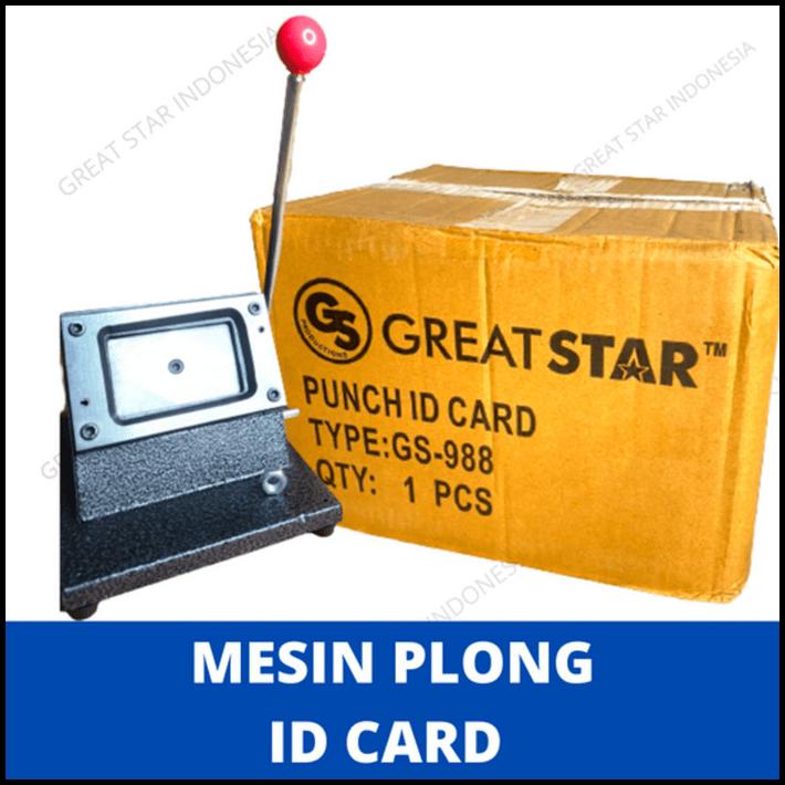 

Promo Mesin Plong Id Card Great Star