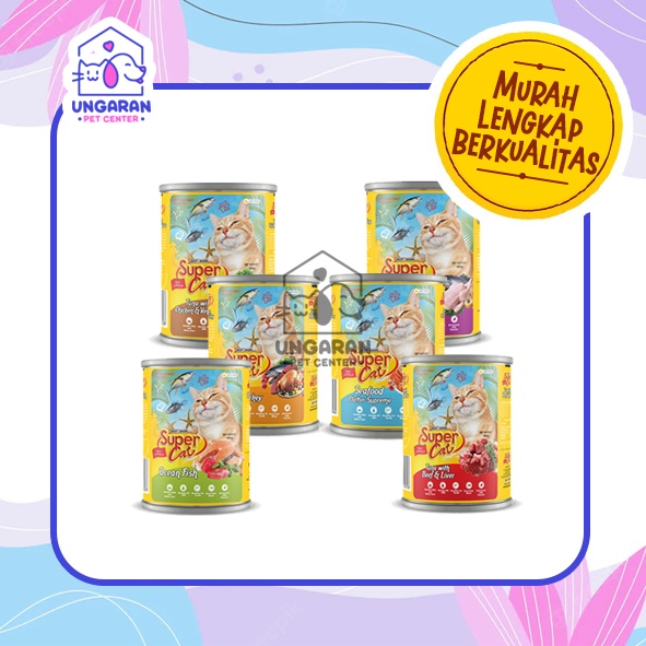 SUPER CAT KALENG 400g