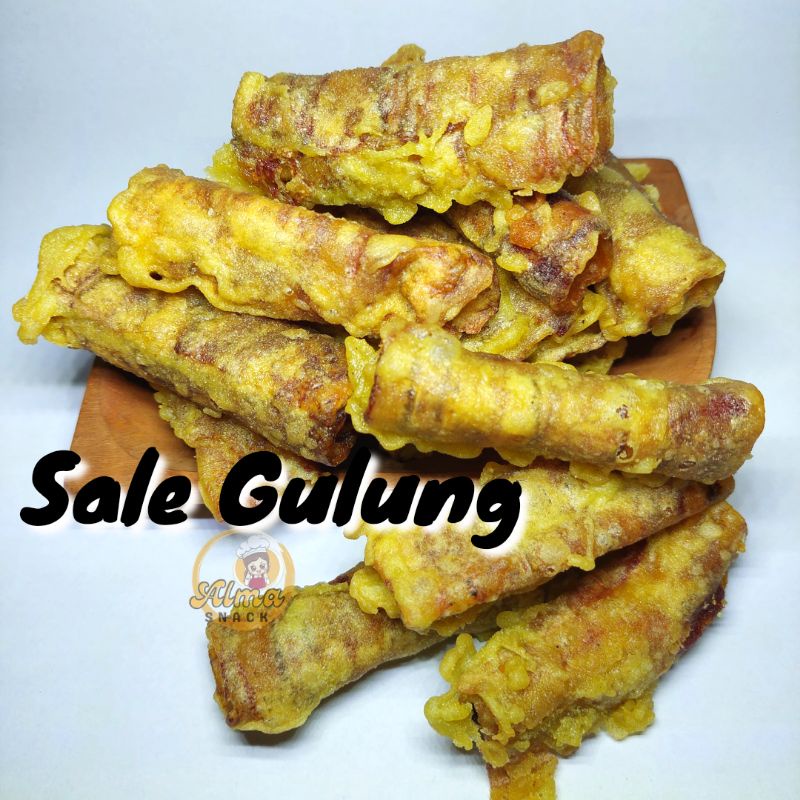 ALMA.SNACK SALE PISANG GULUNG 250gr SNACK KILOAN MURAH