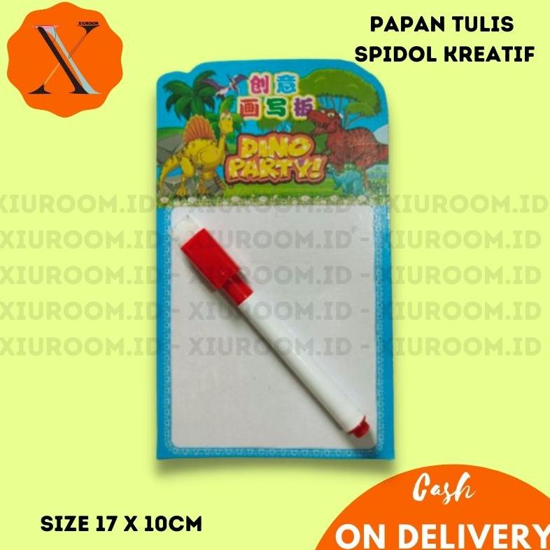 

BISA COD XIUGROSIR - ( 10PCS ) MAINAN ANAK EDUKASI PAPAN TULIS SPIDOL PENGHAPUS KREATIF TANGGUNG