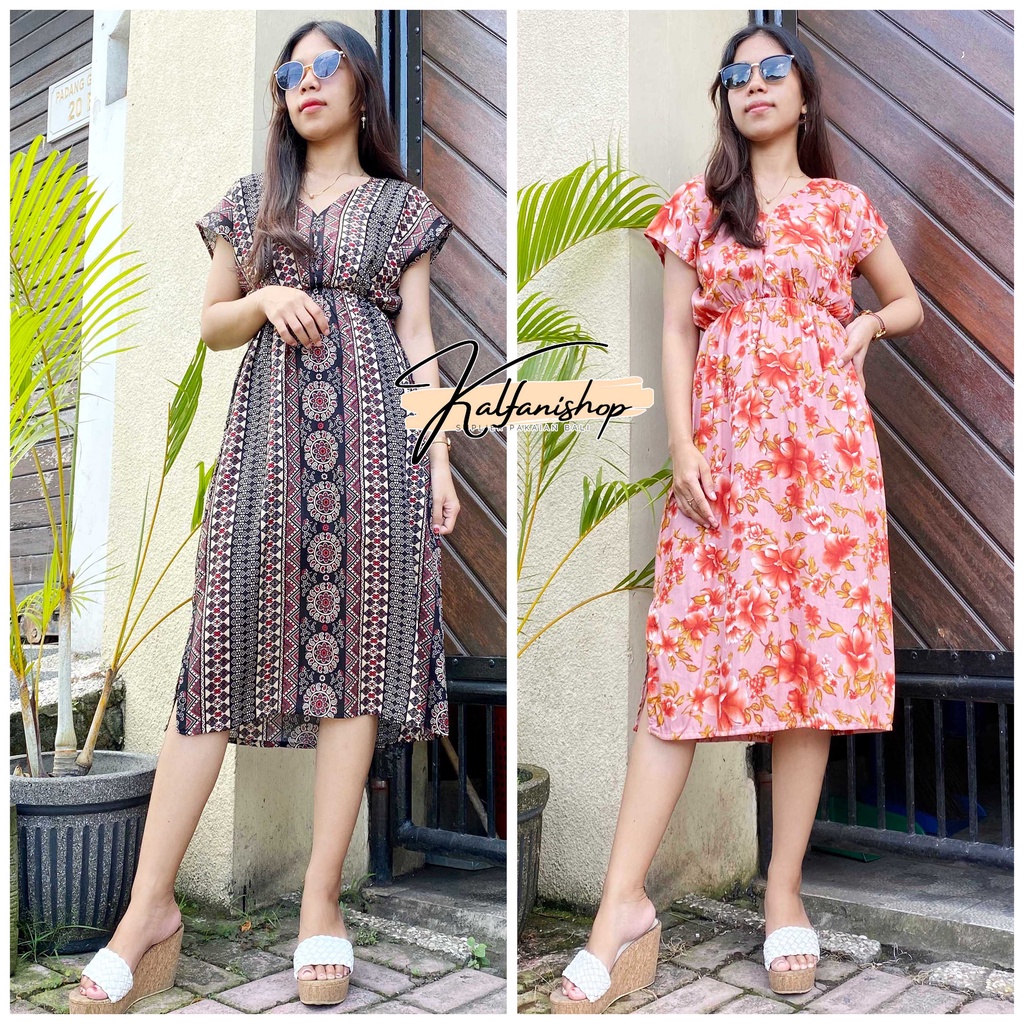 Dress Daster Manohara Bali Etnik Murah