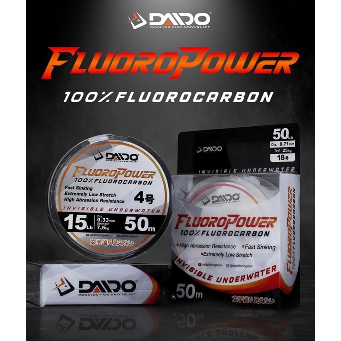 Senar DAIDO FLUORO POWER | 100% Fluoro Carbon