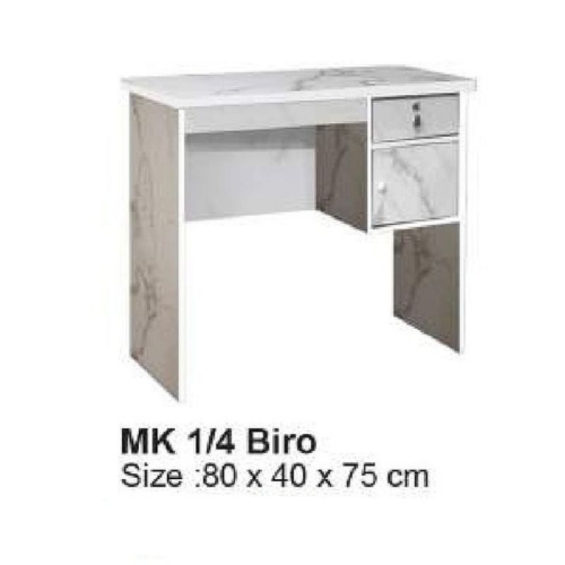 Meja Kantor - Meja Tulis - Meja Kerja - MK1/4 BIRO - Murah - Medan