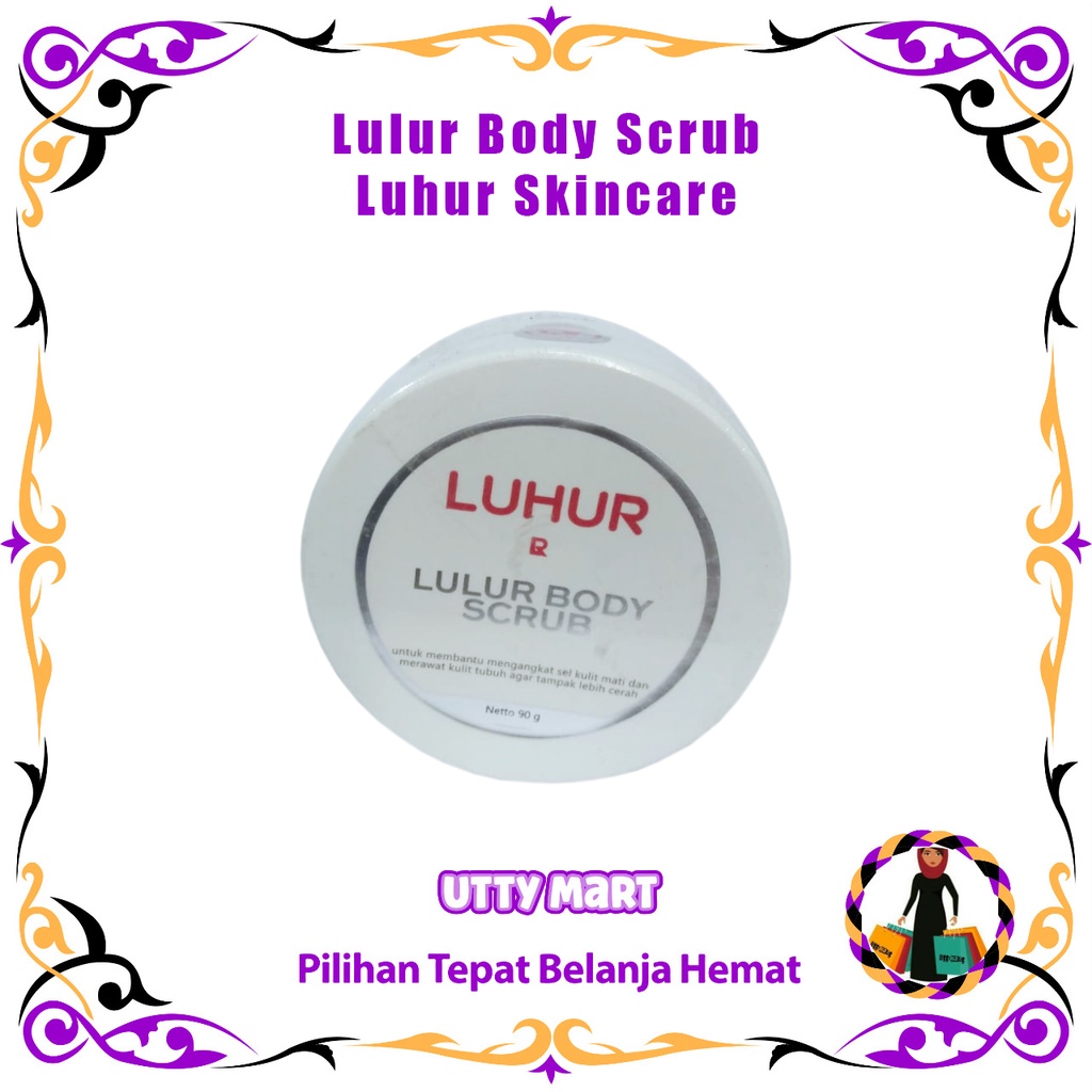 Jual Lulur Body Scrub Luhur Skincare Lulur untuk Mencerahkan
