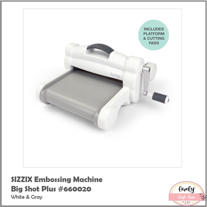 

Art Sizzix 660340 Bigshot Plus A4 Cutting/Embossing Machine For Scrapbook