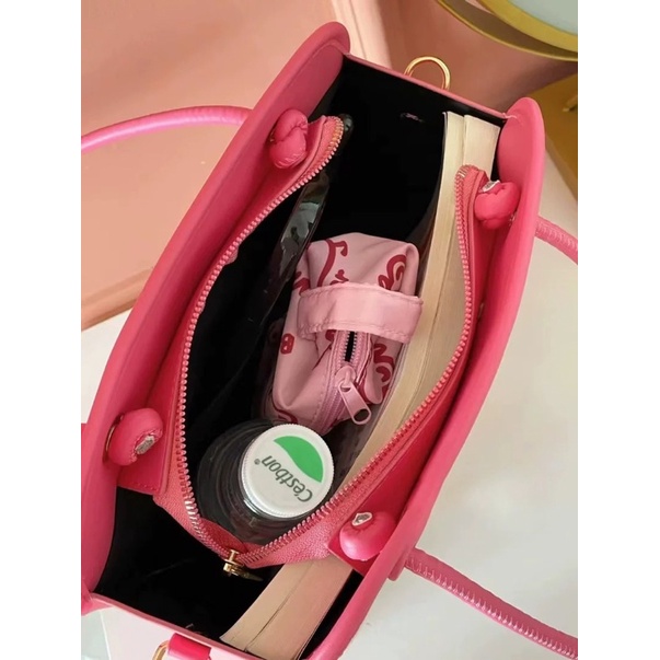 [ready stock] miche pink square bag