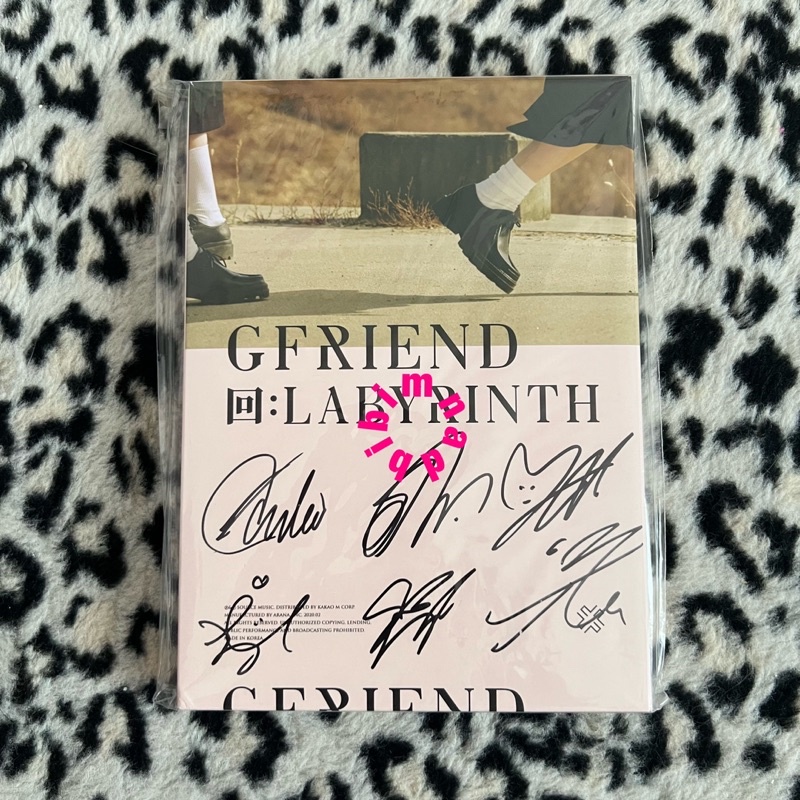 Gfriend EP Album - Labyrinth (Crossroad Ver.) Mwave Signed All Member
