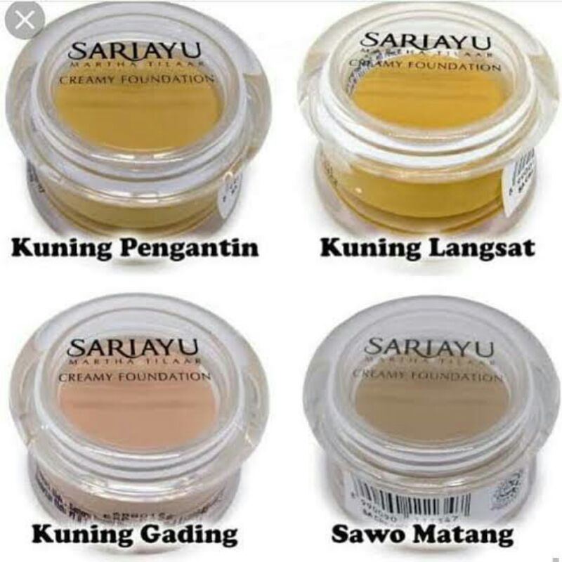 SARIAYU Creamy Foundation 15gr