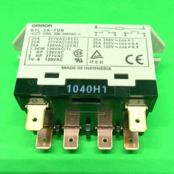 Terbaik Relay G7L-2A TUB 25A 220VAC Merk OMRON Diskon