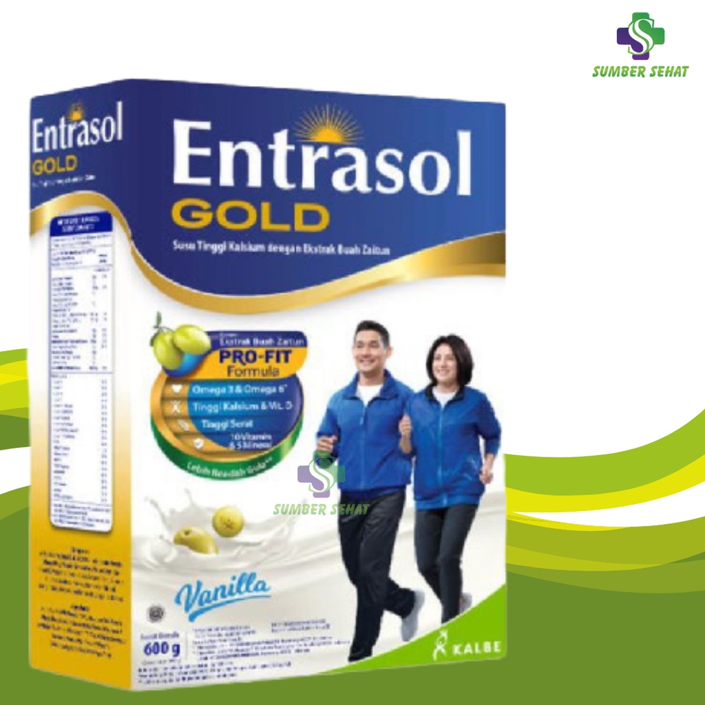 ENTRASOL GOLD VANILLA 600 GRAM