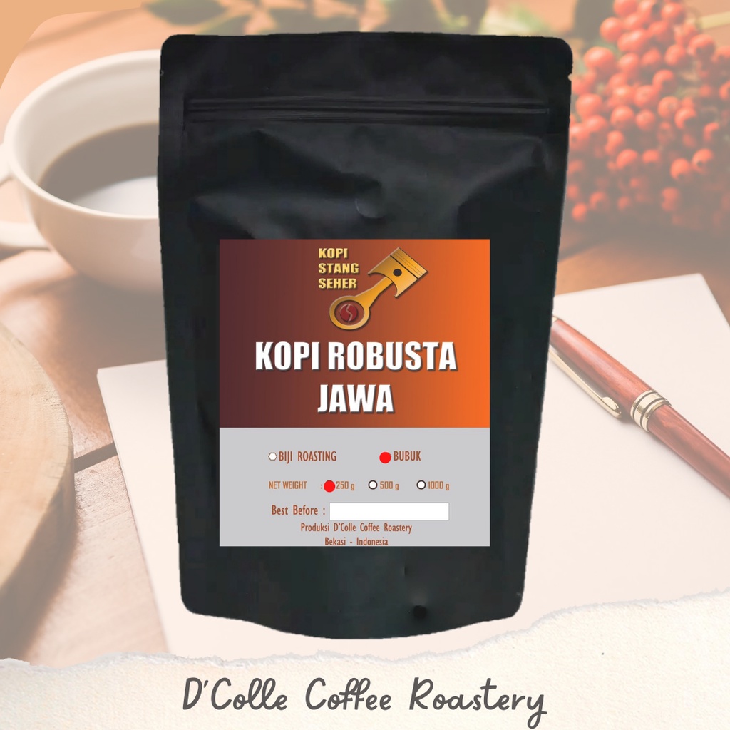 

Kopi Asli Robusta KOPI STANG SEHER JAWA 250 gram / kopi giling / kopi murni / kopi bubuk