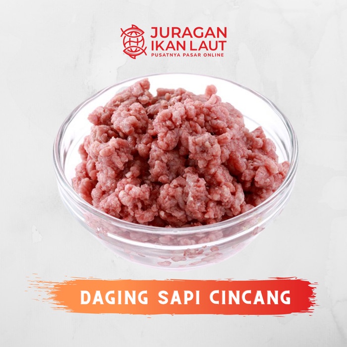 

Daging Sapi Giling Cincang Segar Berkualitas - 250 Gram
