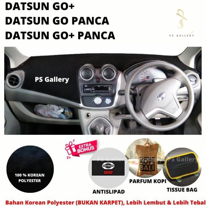 TERBARU Aksesoris Premium Alas Cover Dashboard Mobil Datsun Go Panca /