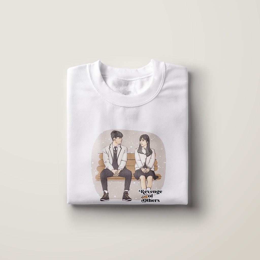 KAOS REVENGE OF OTHERS PARK SOLOMON DRAMA FANART T-SHIRT KOREAN DRAMA KDRAMA MERCHANDISE KAOS DRAMA 