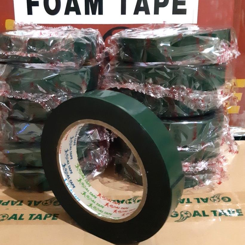 

ㅧ DOUBLE TAPE FOAM HIJAU 1"(24MM× 5M) DOUBLE TAPE BUSA HIJAU MURAH グ