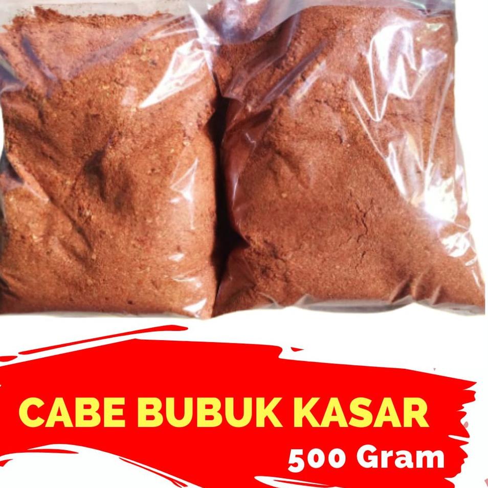 

↗ Cabe Bubuk Kasar 500 Gram ㅗ