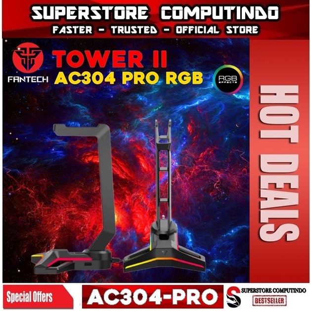 Fantech Tower II AC304 Pro / AC-304 Pro RGB Gaming Headset Stand