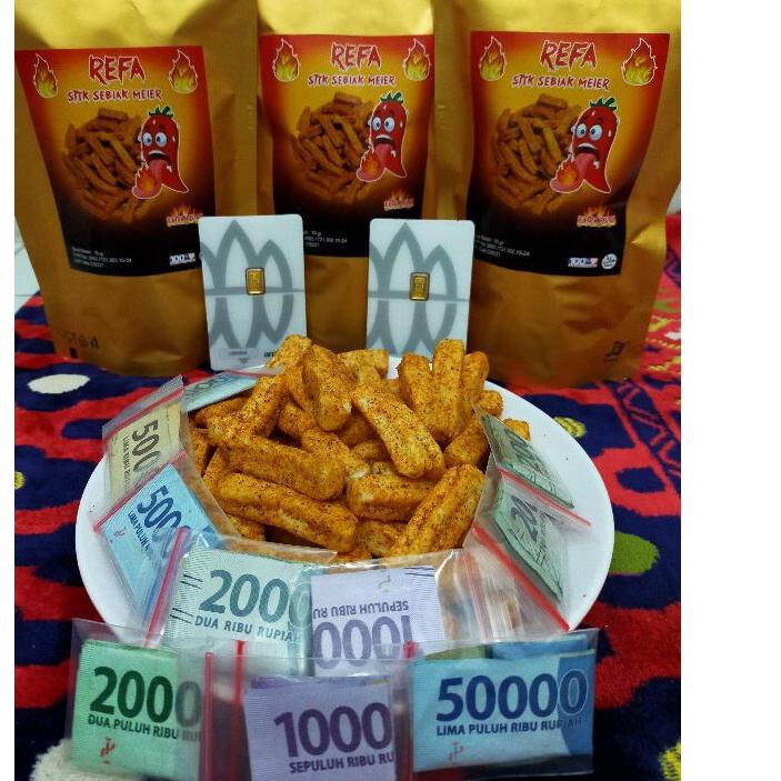 

Quality Control✅Refa snack / snack zaman now/ snack berhadiah uang dan emas / snack viral / stik seblak pedas/|SQ7