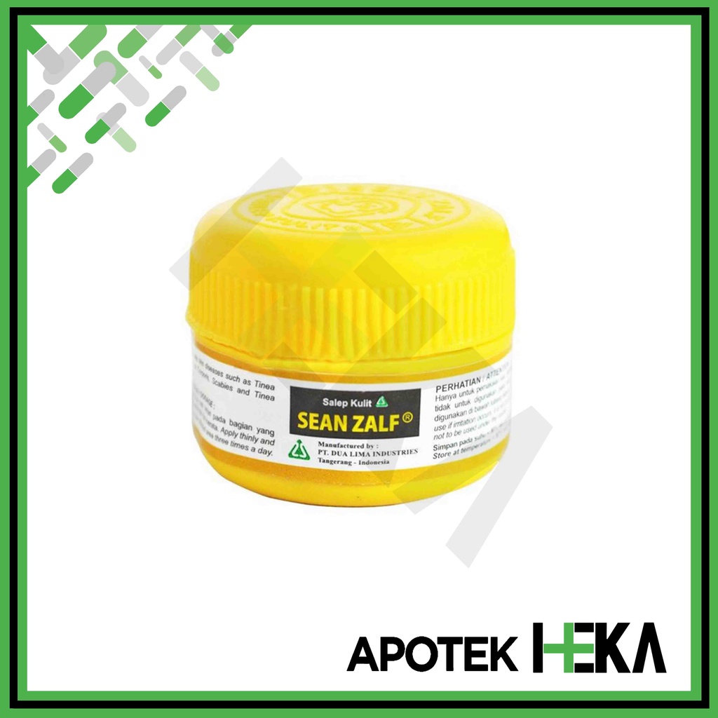 Sean Zalf Salep Kulit 1 Pot 6 g - Mengobati Kutu Air Panu (SEMARANG)