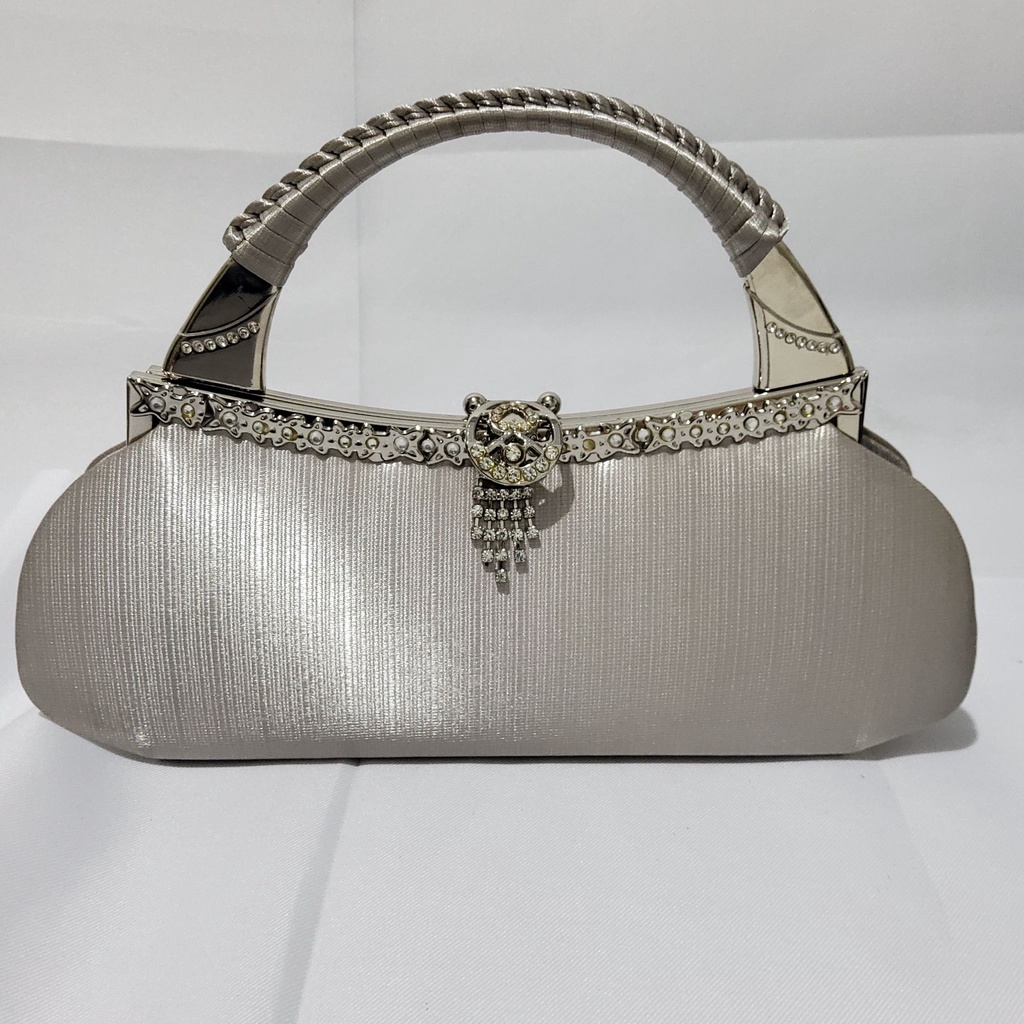 FARNELL - Tas Pesta Farnell Kondangan 2389/2506/2391/2505/2501 Clutch Jinjing Slempang Bahan Satin Warna Murah