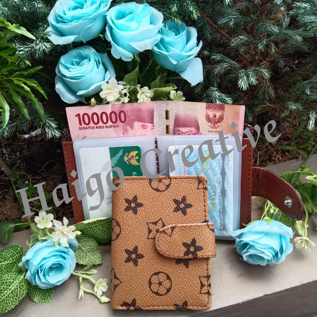 HAIGO! DOMPET KARTU MINI WANITA IMFORT