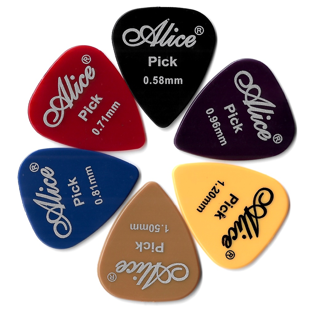 5pcs Alice AP-P Smooth ABS Pick Gitar