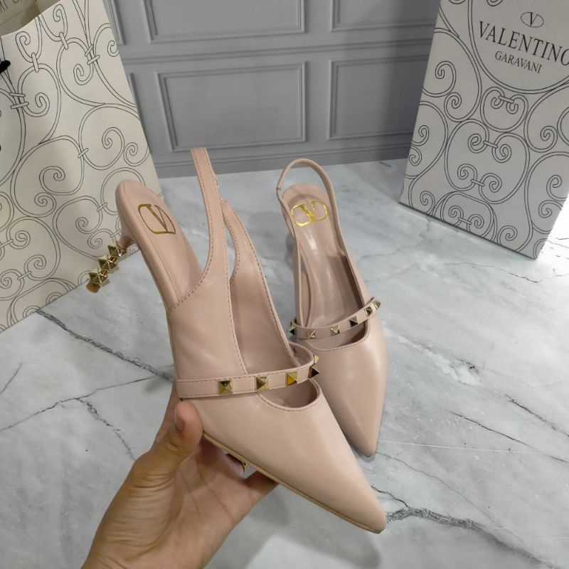 Heels Wanita VA21 terbaru modern import heels 7cm