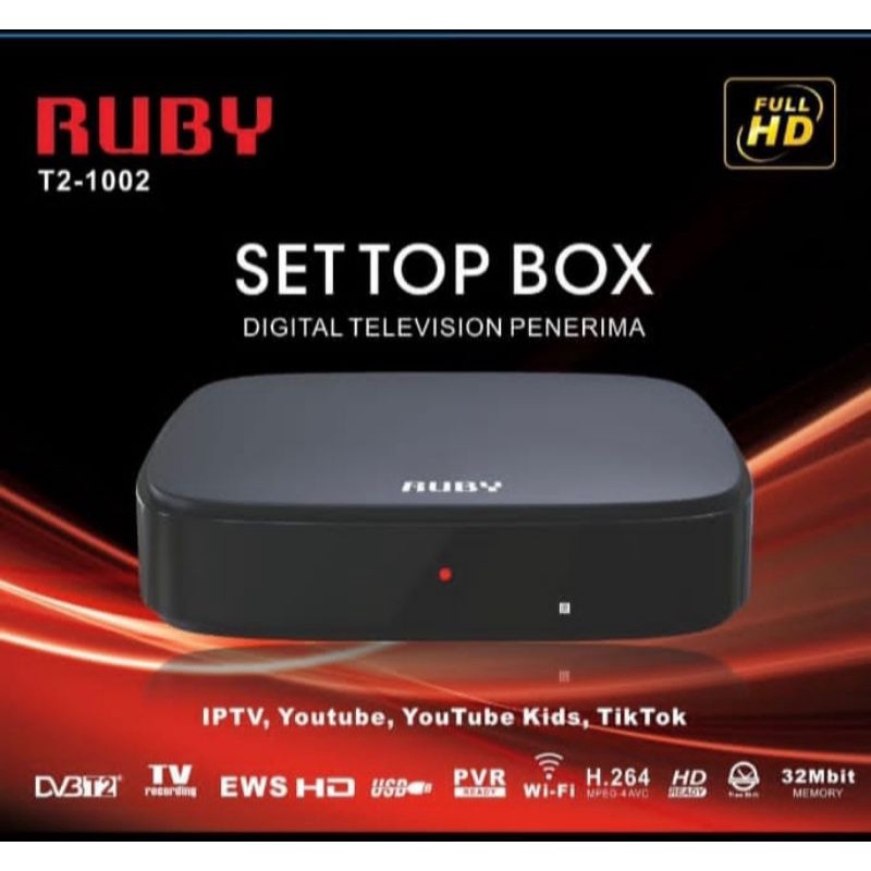Set top box tv digital dvbt2 stb receiver tv digital NEW VERSION YOUTUBE TIKTOK (DONGLE NOT INCLUDE)
