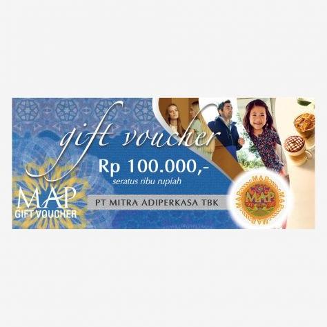 BRG BARU Voucher MAP Gift Voucher