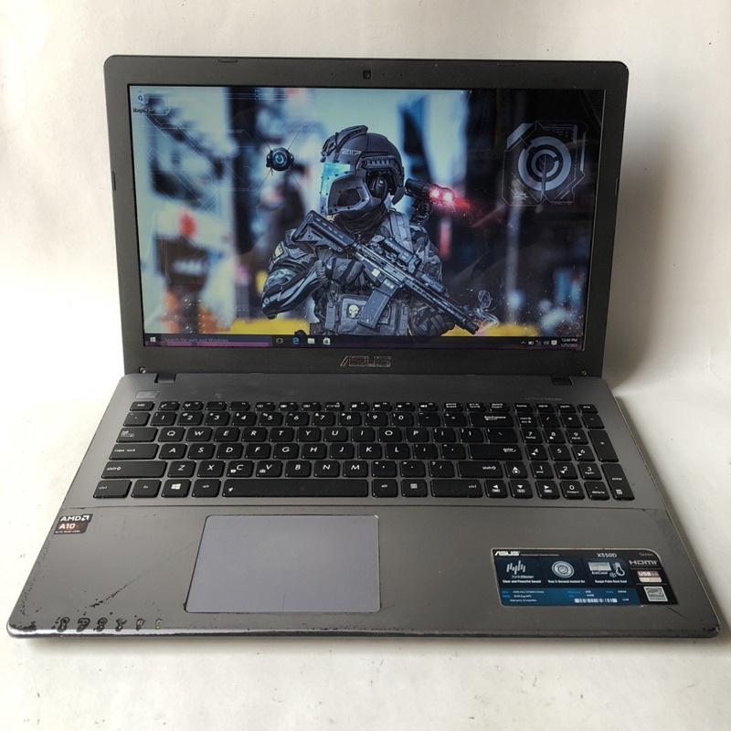 Laptop Gaming Editing - Asus X550D AMD A10-5750M - Dual AMD - Ram 8GB