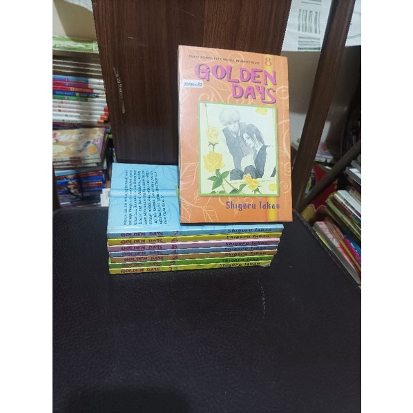 komik golden days 1-8 tamat