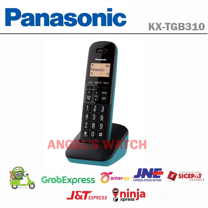 TELEPON WIRELESS PANASONIC KX-TGB310 TGB310 TGB310 NEW