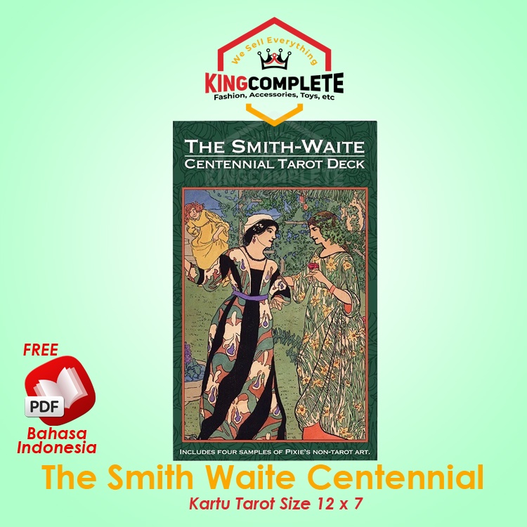 RK Kartu Tarot The Smith Waite Centennial Tarot + Indonesia