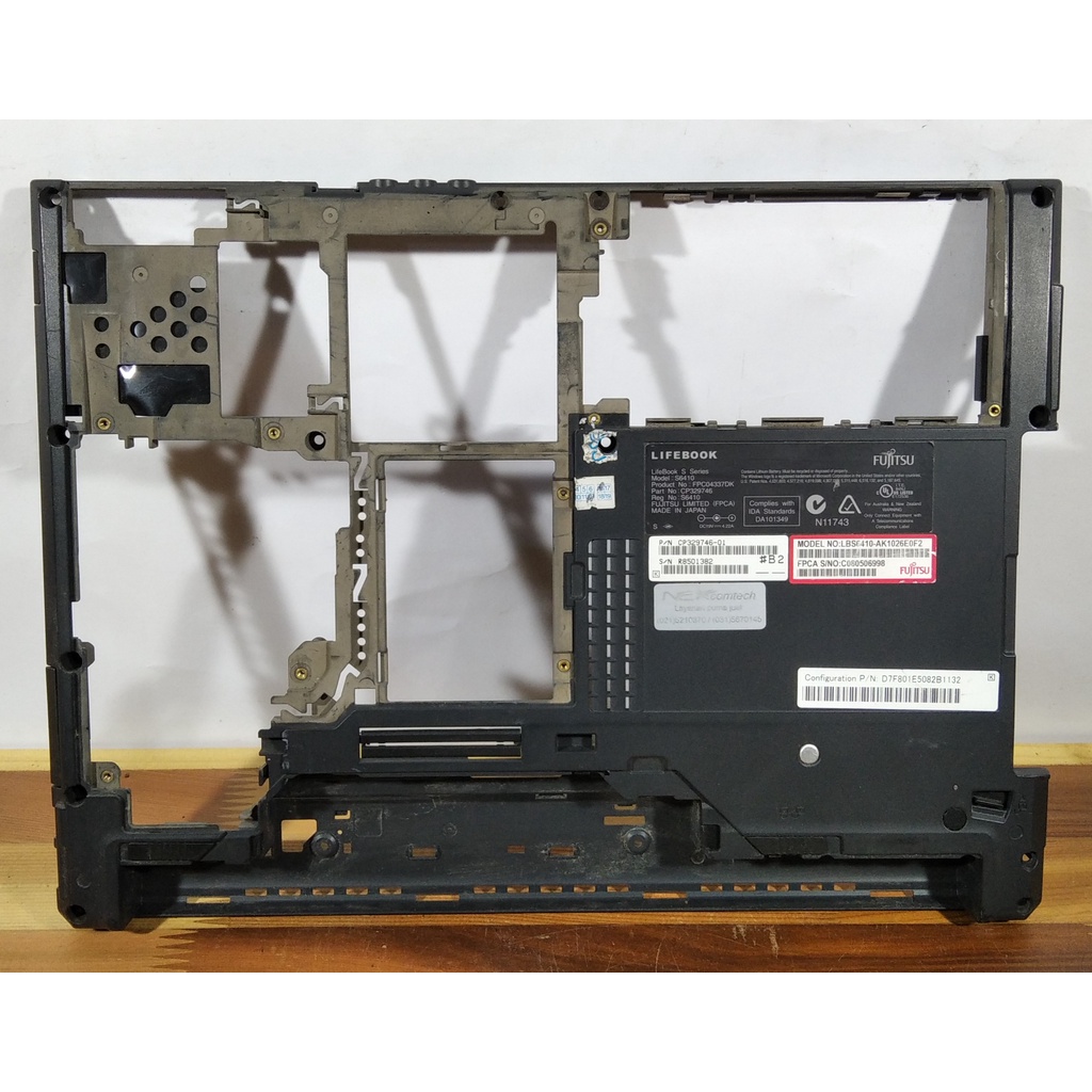 Casing Bawah Bottom Case Laptop Fujitsu S6410 Series