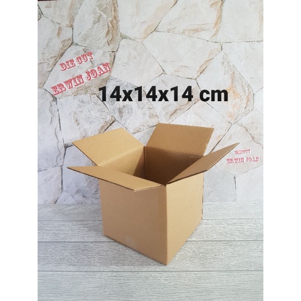 

Kardus / Box / uk 14x14x14 cm / Karton Packing Polos Baru ST