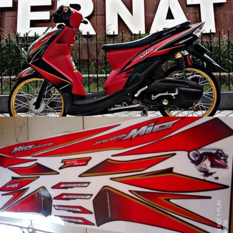 Striping Stiker mio soul limid edition