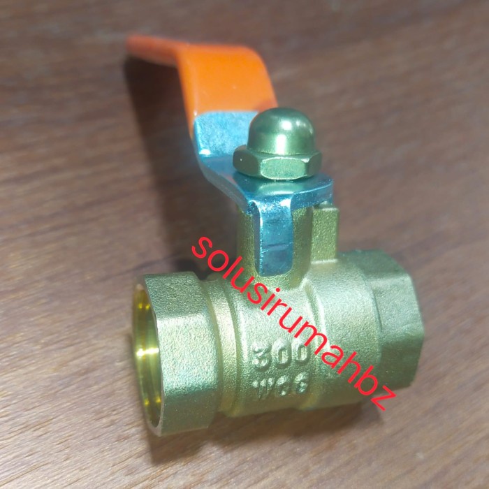 Ball Valve Kuningan Brass 1/2&quot; 1/2 inch Stop kran Kuningan 0.5 in 0.5&quot; flo inch