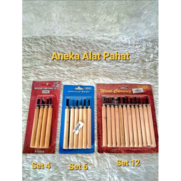 

Alat Pahat/Wood Carving/Pisau Ukir 3pc/6pc/12pc