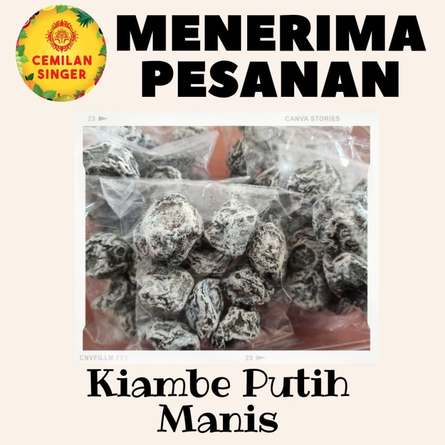

KIAMBE PUTIH MANIS 100GR