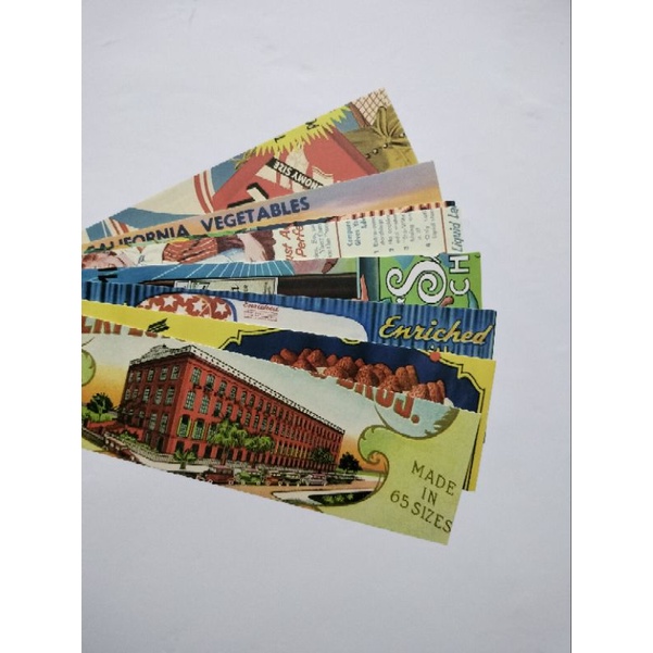 pembatas buku bookmarks edisi magazines vintage view