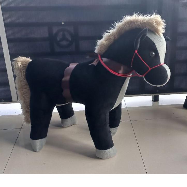 COD✔️Boneka Kuda Poni Standing Jumbo 1 Meter Original import unik SNI|KD6