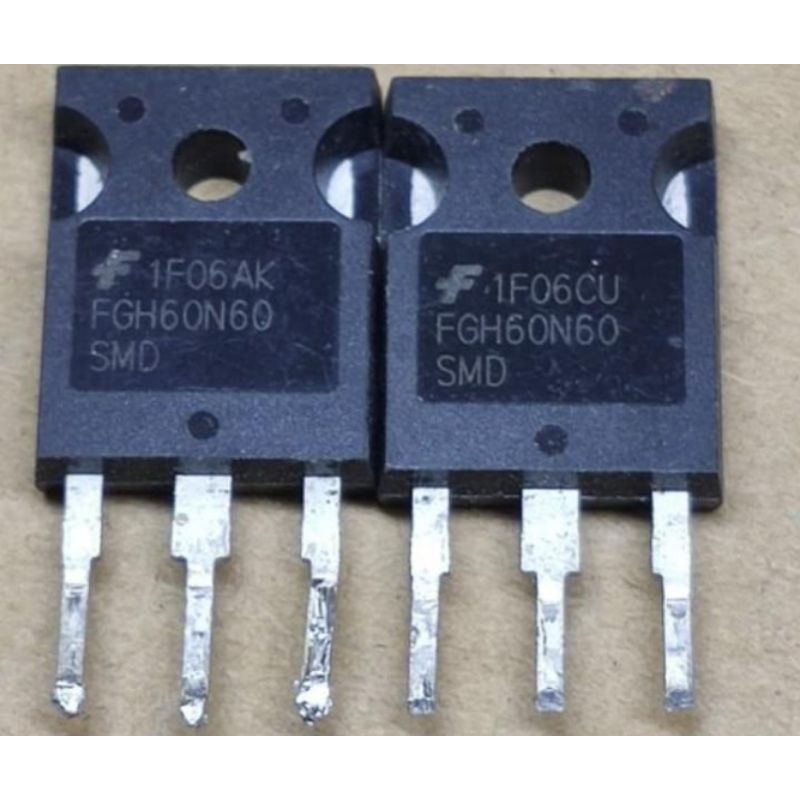 TRANSISTOR TR MOSFET IGBT FGH60N60 ORI CABUTAN KODE SMD