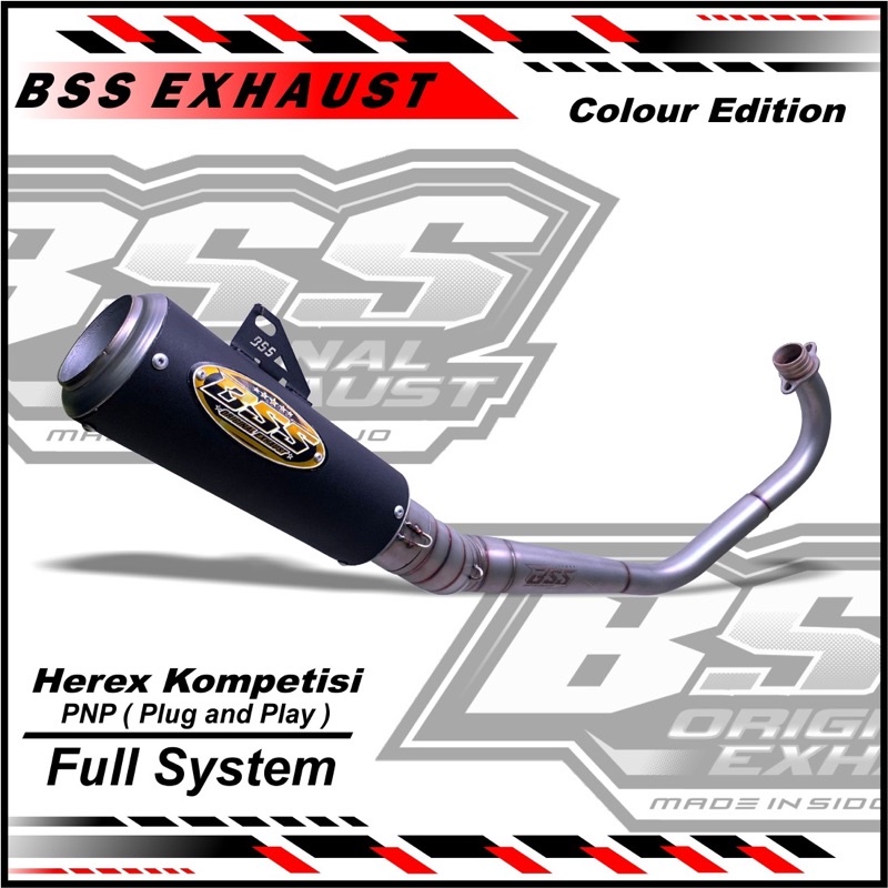 HEREX COMPETISI FULLSYSTEM BSS EXHAUST