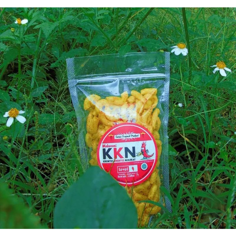 

Cemilan kkn makaroni Kriuk (ukuran 200g)