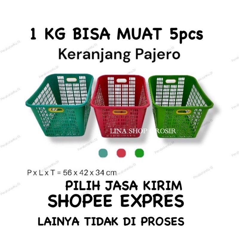 KERANJANG PAJERO WARNA / KERANJANG BAJU WARNA