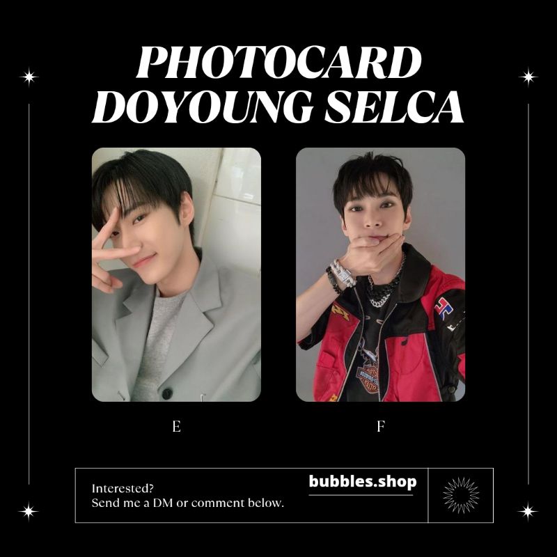 PHOTOCARD UNOFFICIAL DOYOUNG NCT SELCA