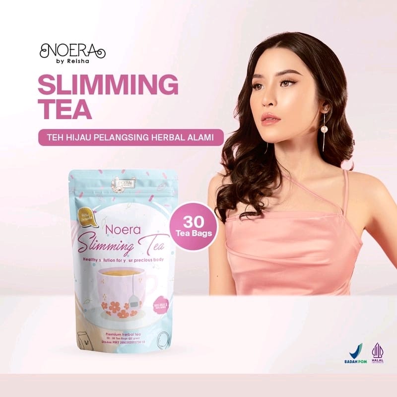 NOERA SLIMMING TEA ASLI ORIGINAL TEH PELANGSING HERBA